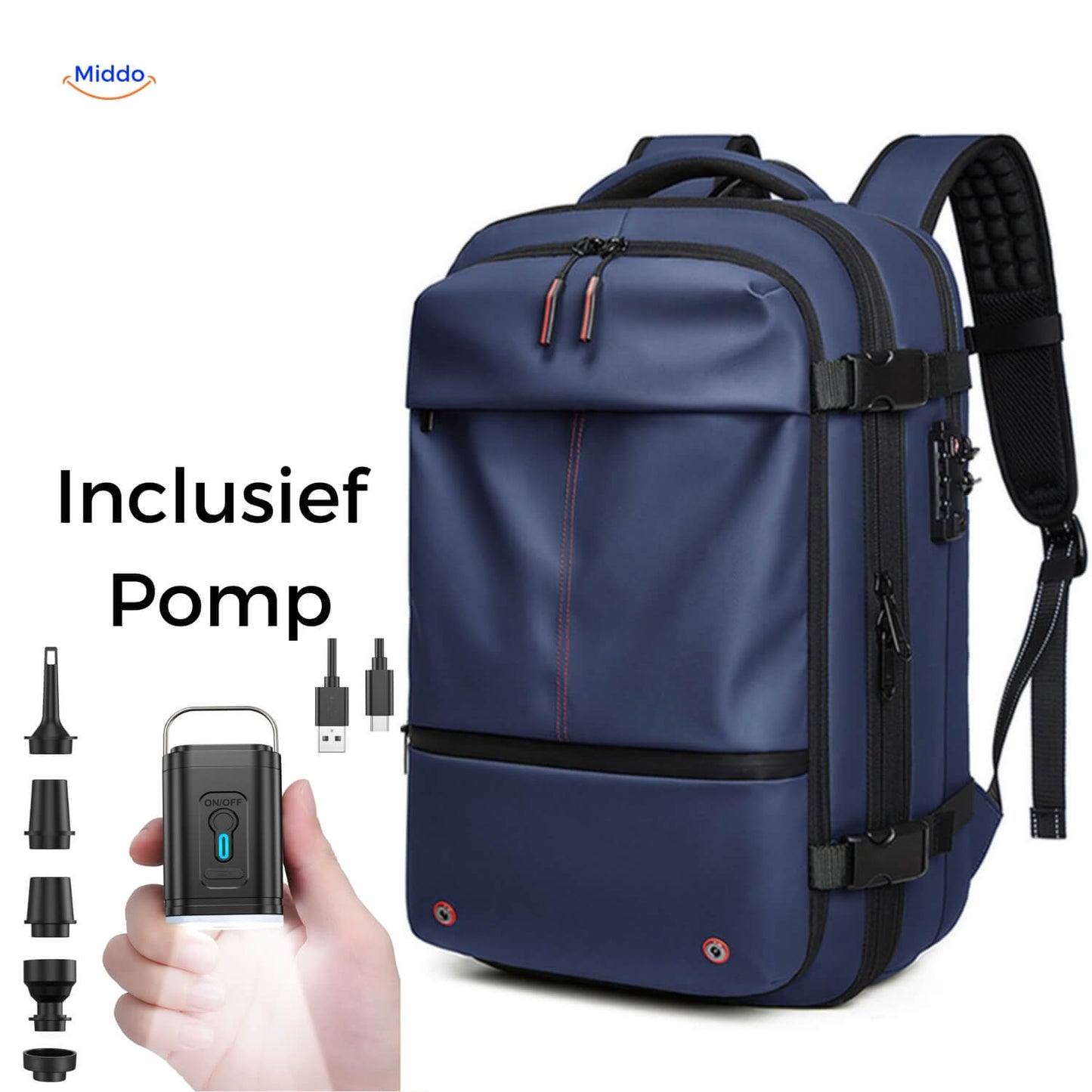 VacuPro™ Vacuum Travel Bag, Compressing & Ideal for Travel