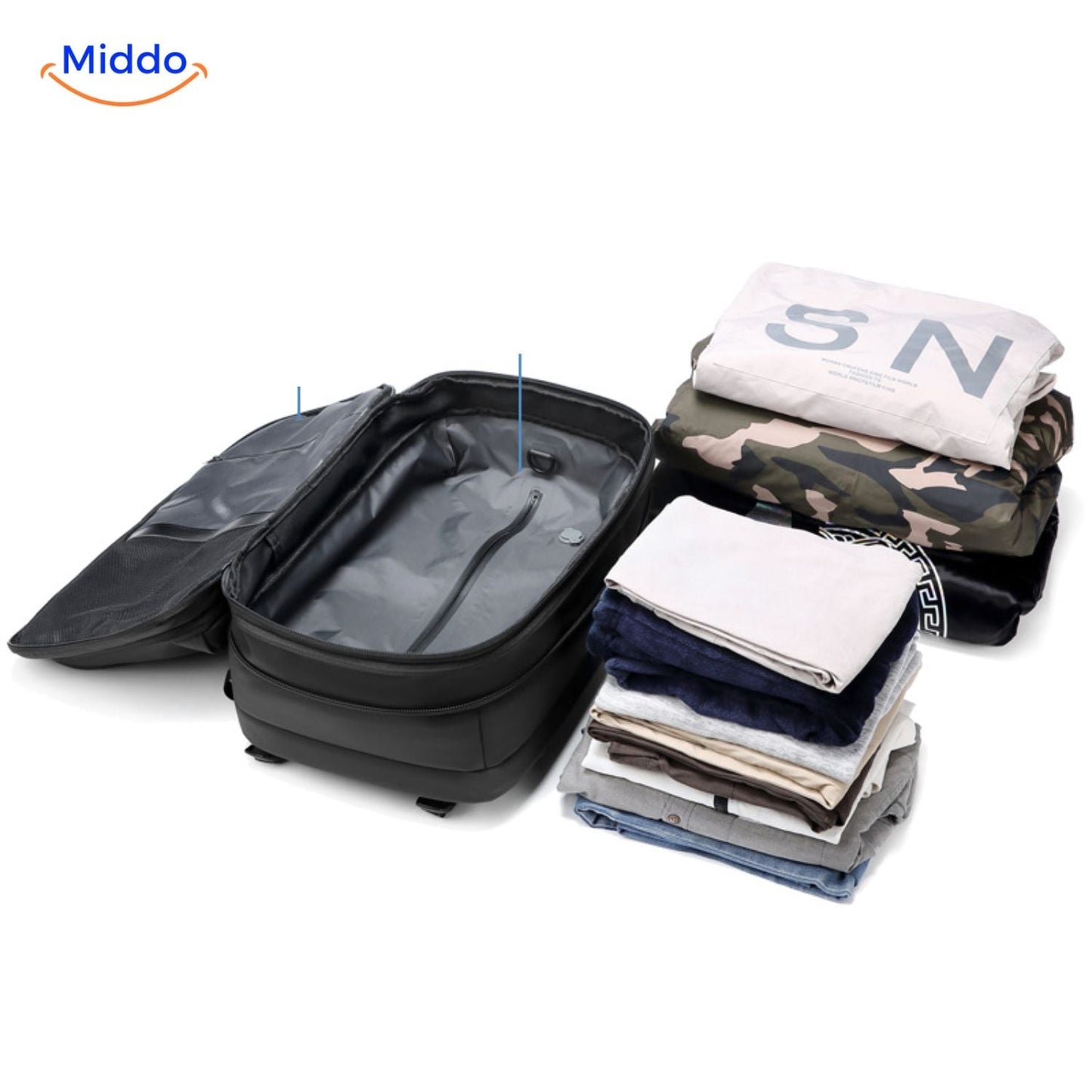 VacuPro™ Vacuum Travel Bag, Compressing & Ideal for Travel
