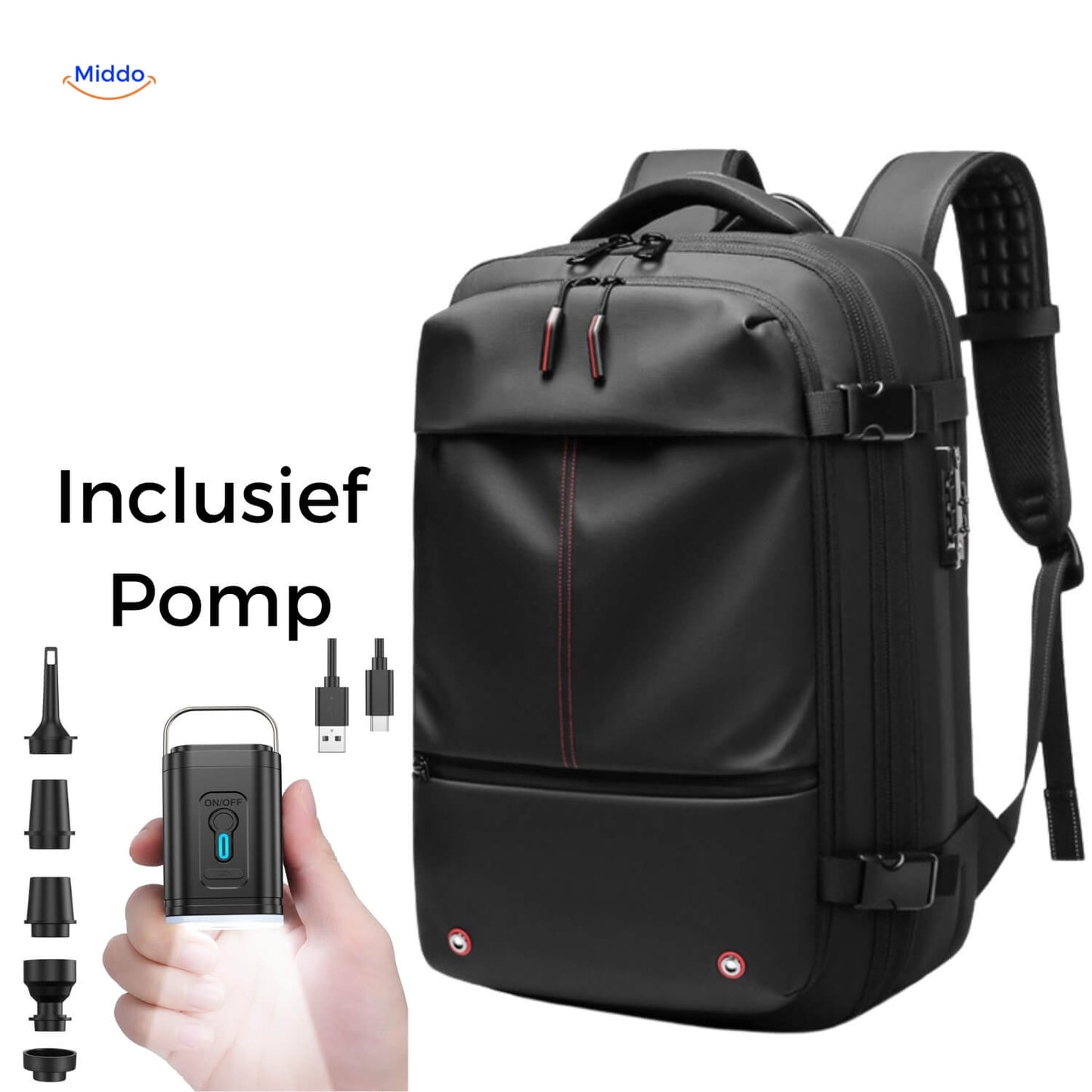 VacuPro™ Vacuum Travel Bag, Compressing & Ideal for Travel