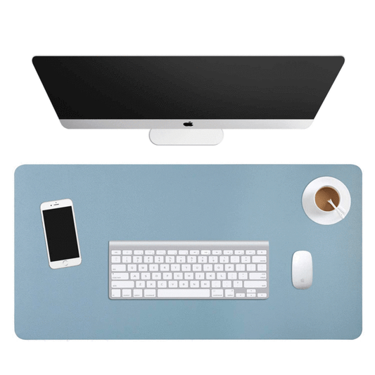 Vegan Leather Desk Pad Waterproof Dual-Sided Writing Mat