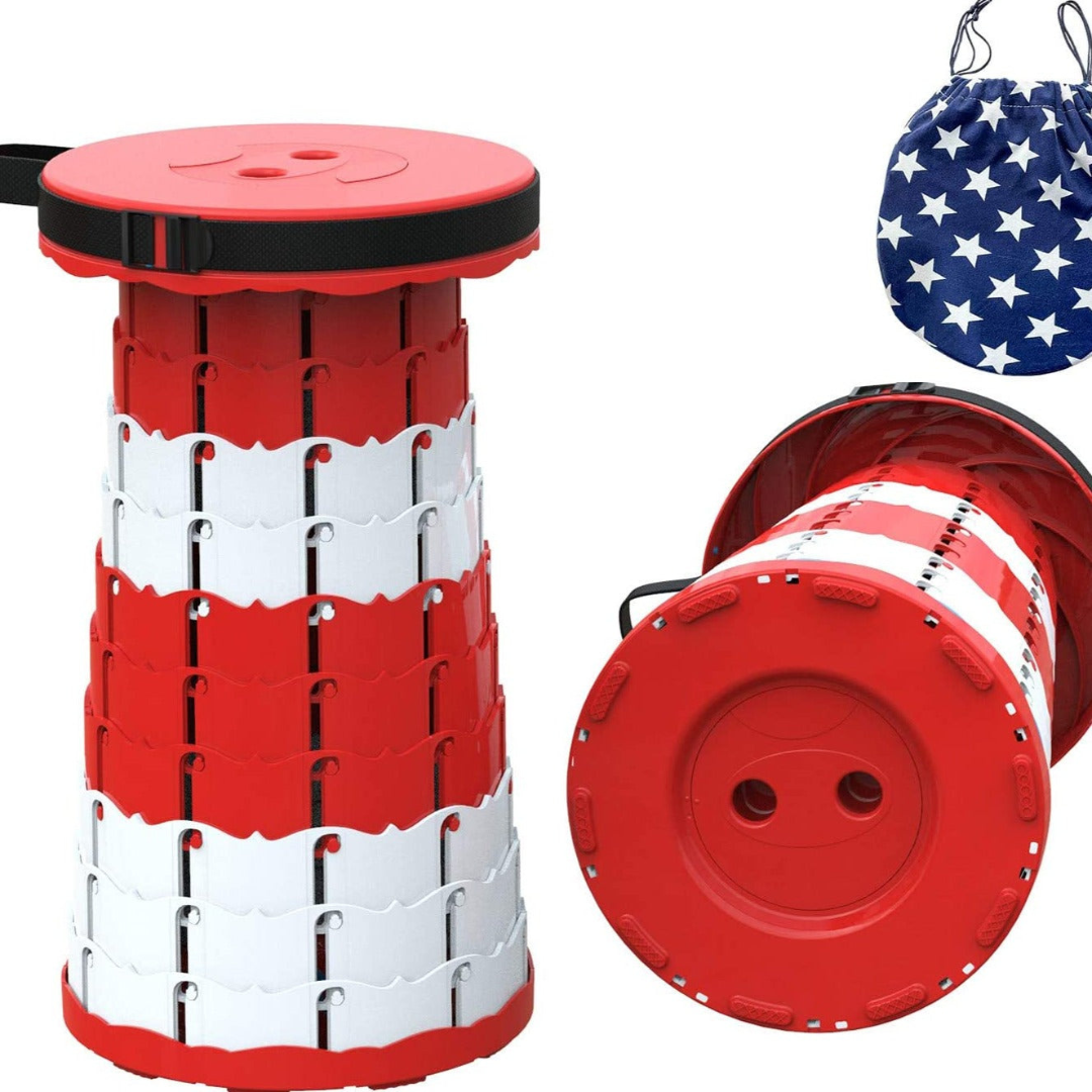 Versatile Folding Stool – Adjustable & Portable