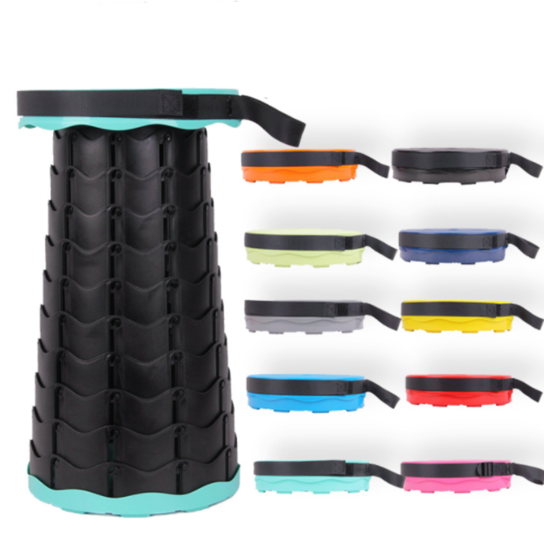 Versatile Folding Stool – Adjustable & Portable