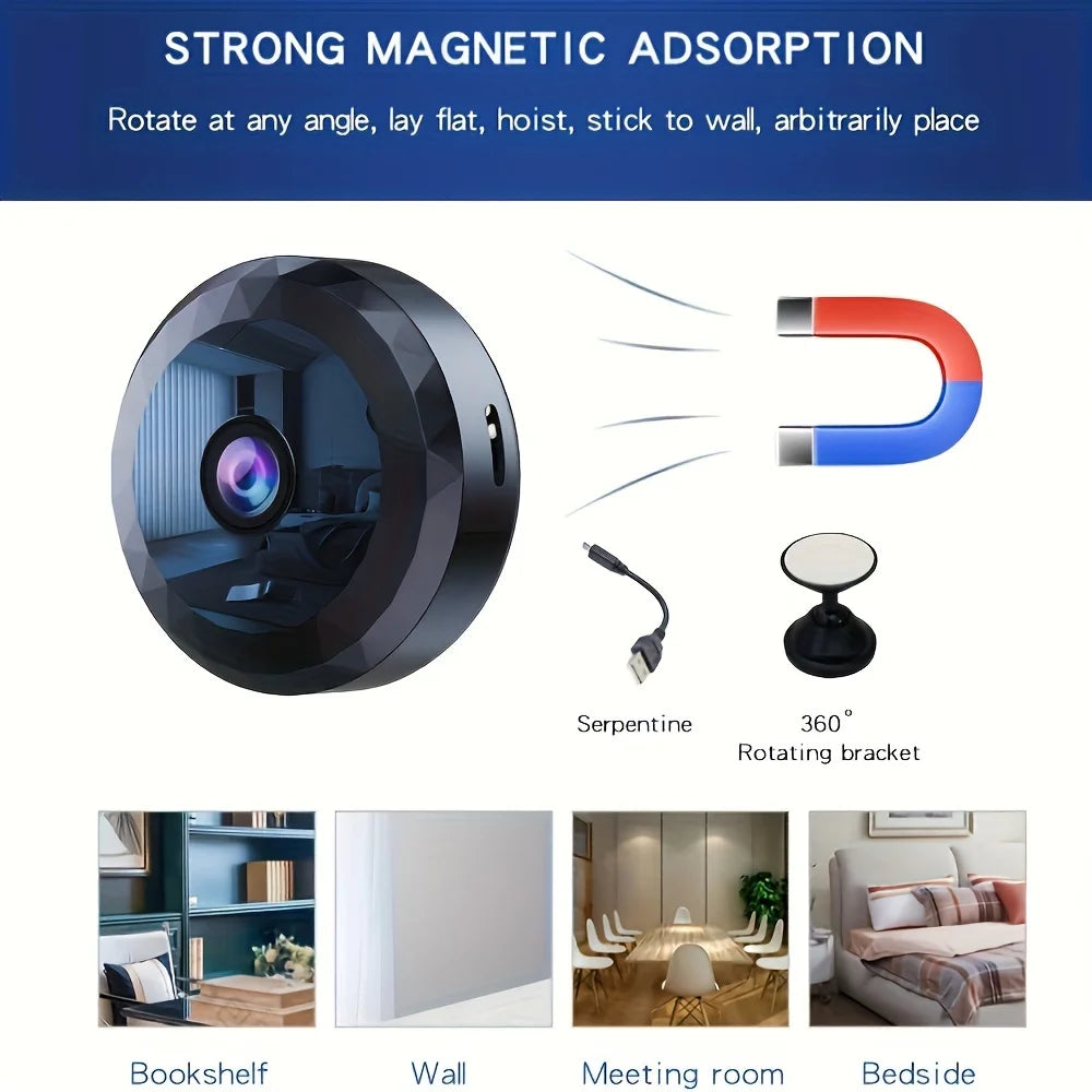 VoltGuard | Wireless Security Mini Camera with Night Vision
