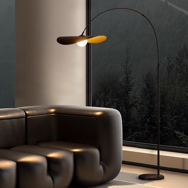 Wabi Sabi Handcrafted Iron & Acrylic Floor Lamp