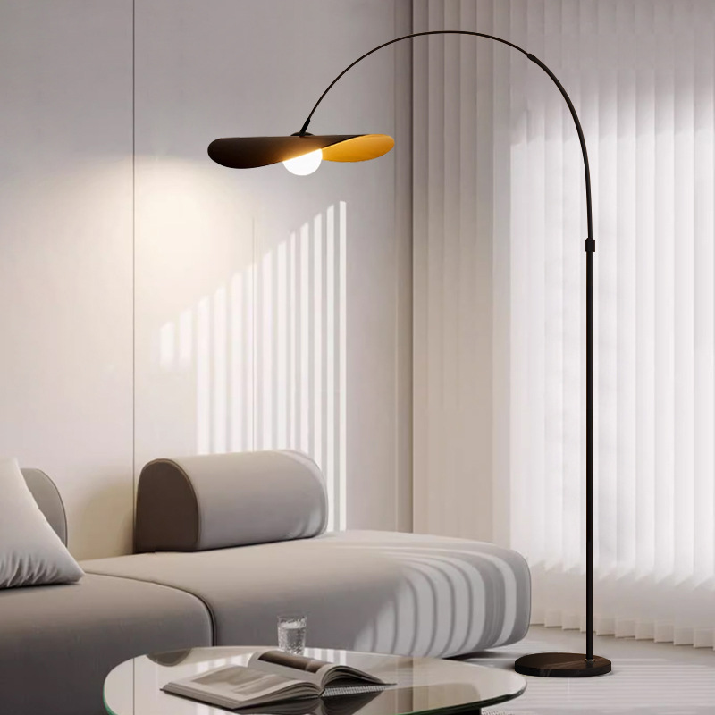 Wabi Sabi Handcrafted Iron & Acrylic Floor Lamp
