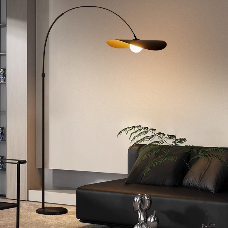 Wabi Sabi Handcrafted Iron & Acrylic Floor Lamp