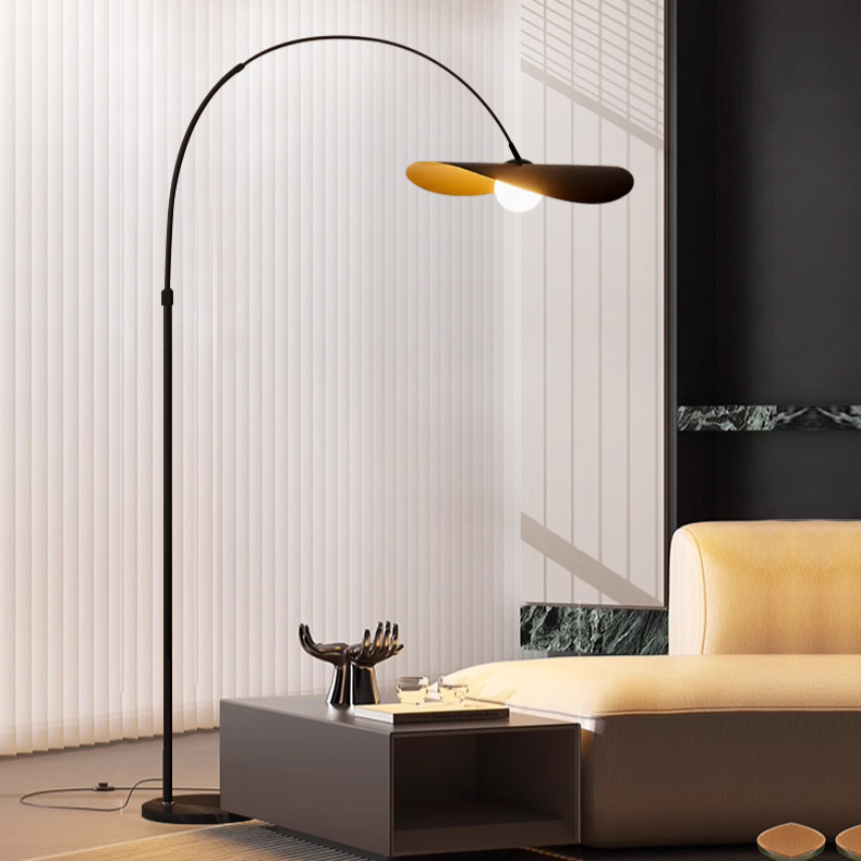 Wabi Sabi Handcrafted Iron & Acrylic Floor Lamp