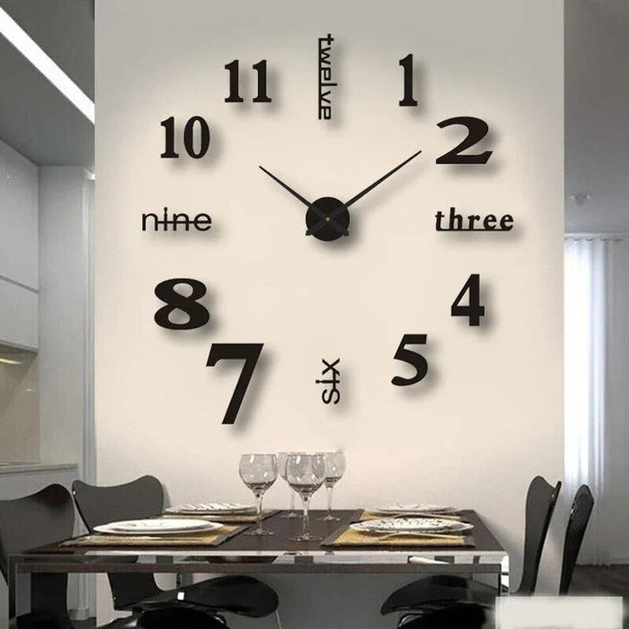 Wall Clock with Creative Design