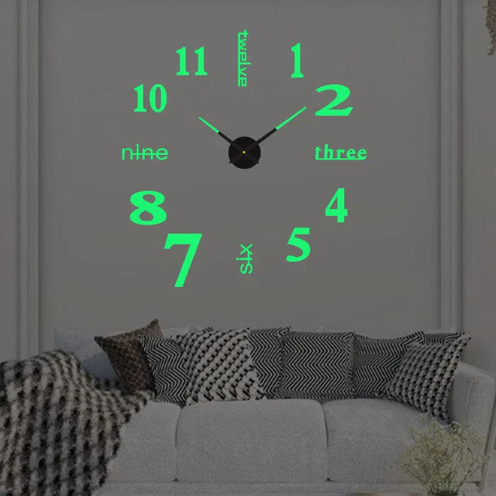 Wall Clock with Creative Design