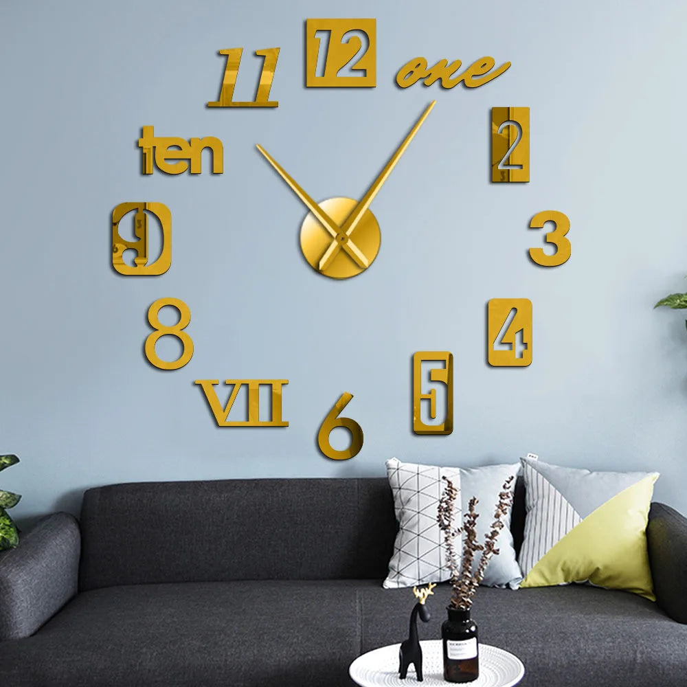 Wall Clock with Creative Design