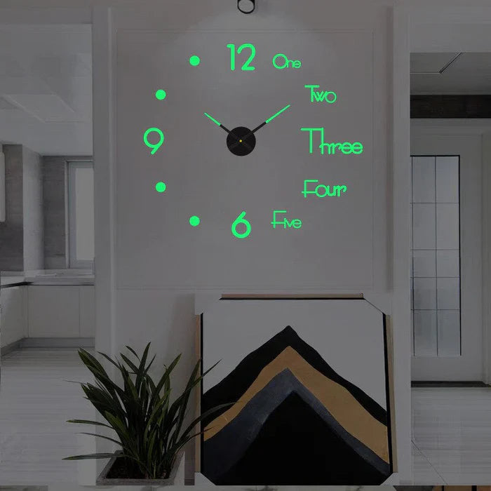 Wall Clock with Creative Design