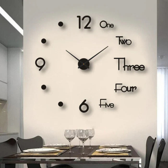 Wall Clock with Creative Design