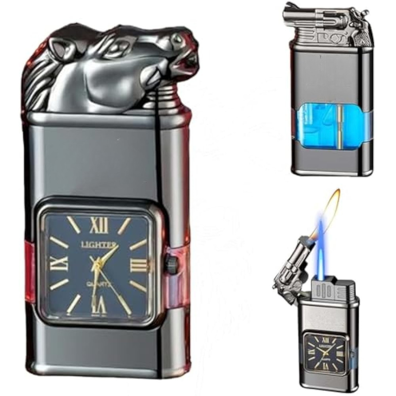WatchLighter: Vintage Inspired Multifunctional Double Flame Watch Lighter