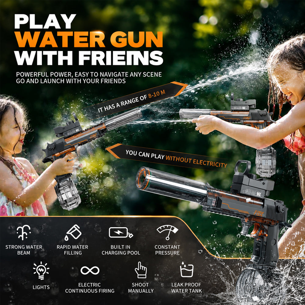 Water Gun - Electric with Cool LED Light