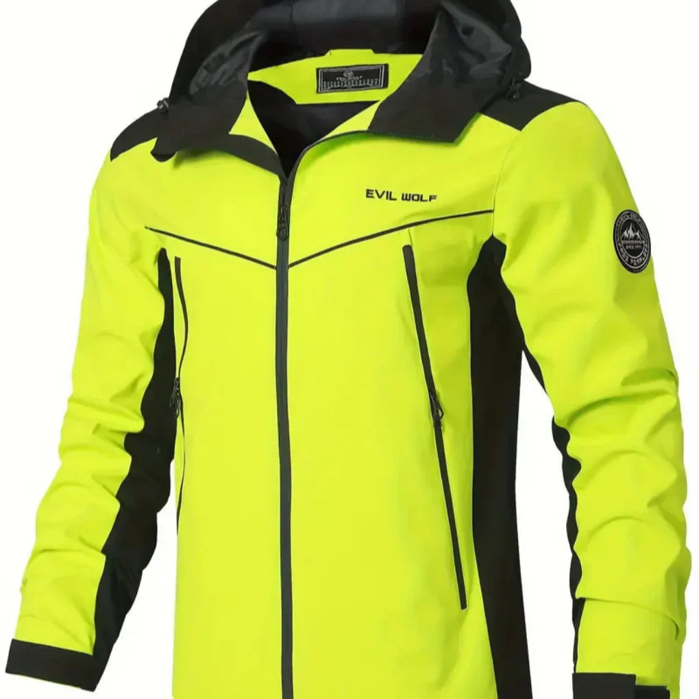 Water-Repellent Outdoor Jacket with Reflective Detailing
