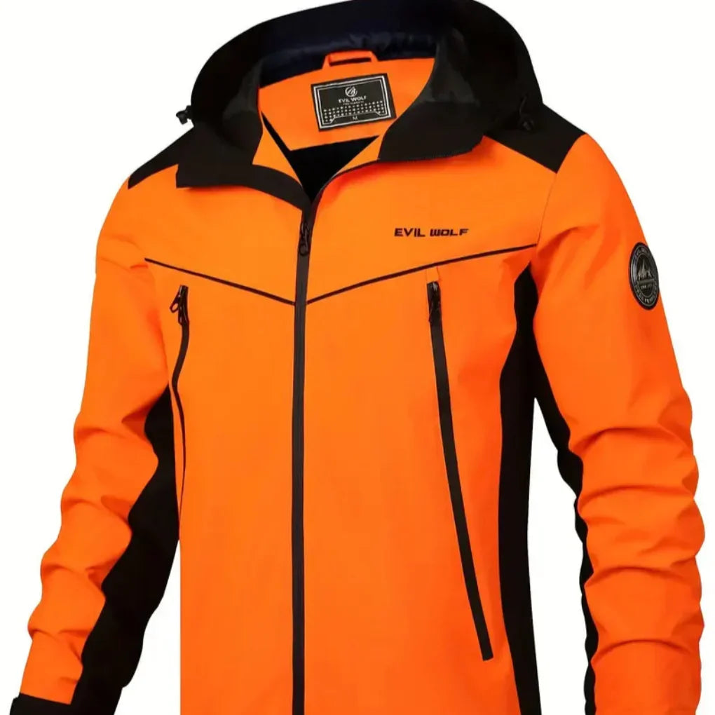 Water-Repellent Outdoor Jacket with Reflective Detailing