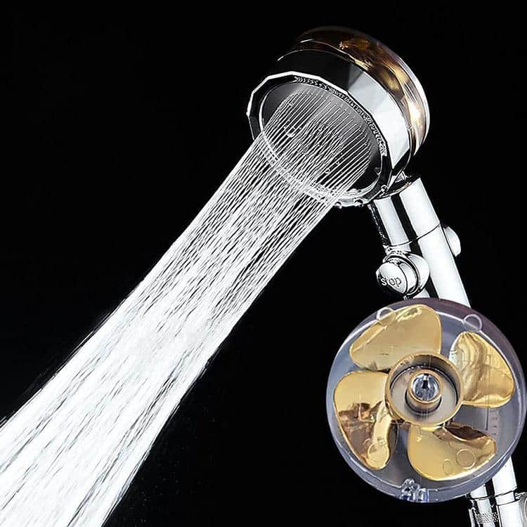 Water-Saving Shower Head with High Pressure - 360° Adjustable Rotating Design - Up to 40% Water Saving