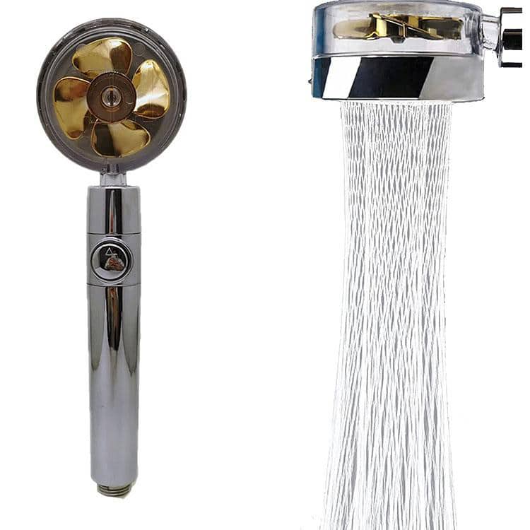 Water-Saving Shower Head with High Pressure - 360° Adjustable Rotating Design - Up to 40% Water Saving