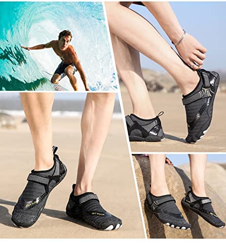 Water Shoes | Non-Slip Profile Sole | Lightweight Orthopedic Support | BareCurrent