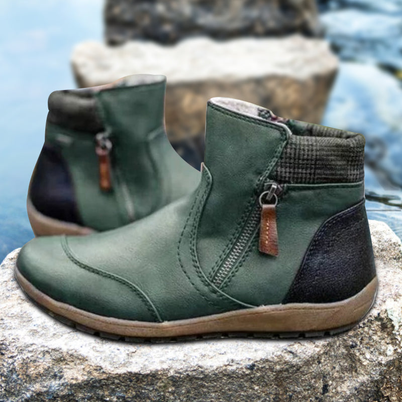 Waterproof Orthopedic Women's Boots with Zipper