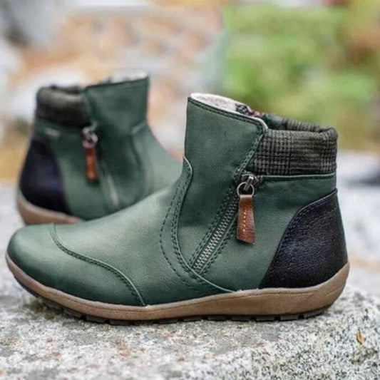 Waterproof Orthopedic Women's Boots with Zipper