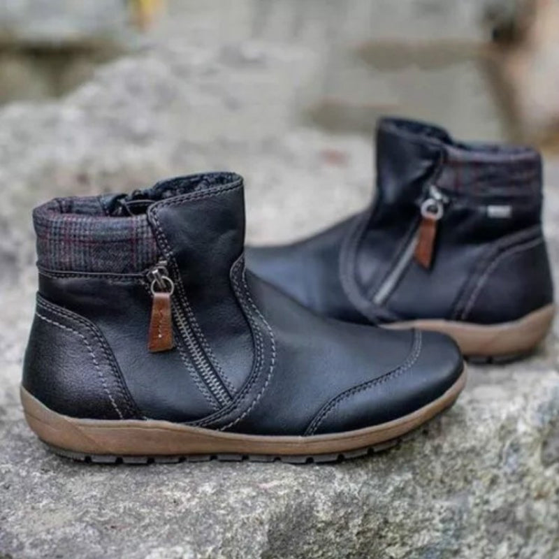 Waterproof Orthopedic Women's Boots with Zipper