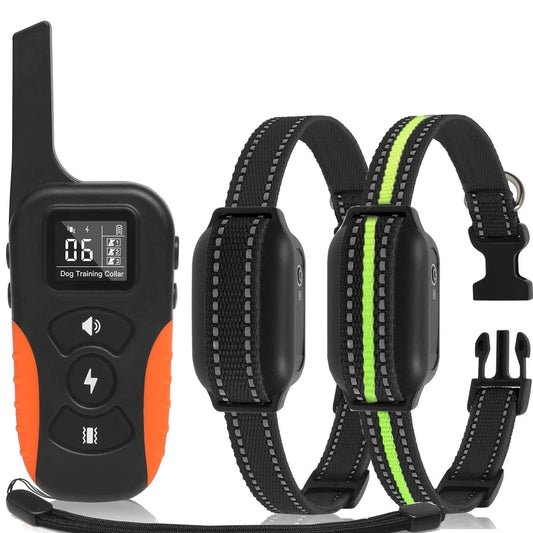 Waterproof Remote Dog Training Collar with Shock & Beep