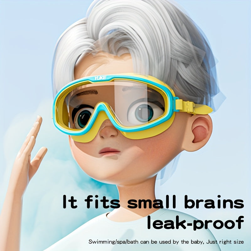 Waterproof Swim Goggles for Kids - Anti-Fog & UV Protection