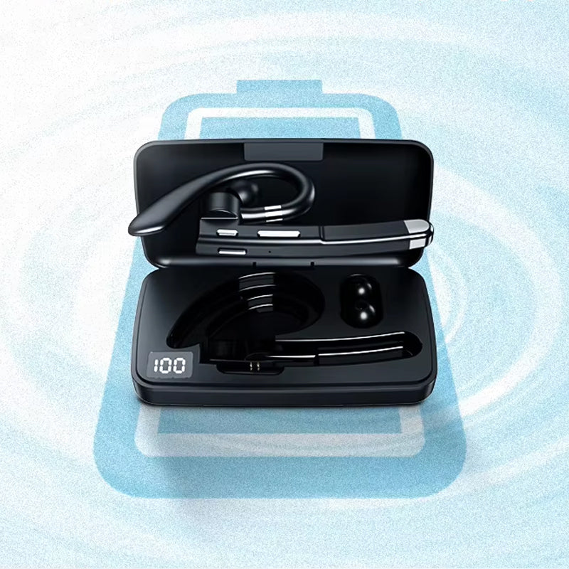 Wireless Bluetooth Headset with Noise Cancellation and HiFi Sound