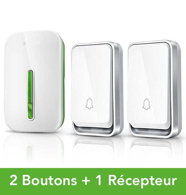 Wireless Doorbell Without Battery - Weatherproof & Energy Efficient