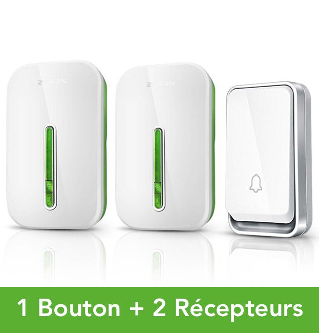 Wireless Doorbell Without Battery - Weatherproof & Energy Efficient