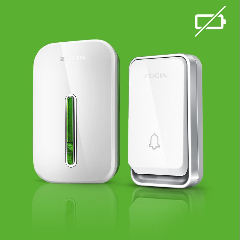 Wireless Doorbell Without Battery - Weatherproof & Energy Efficient