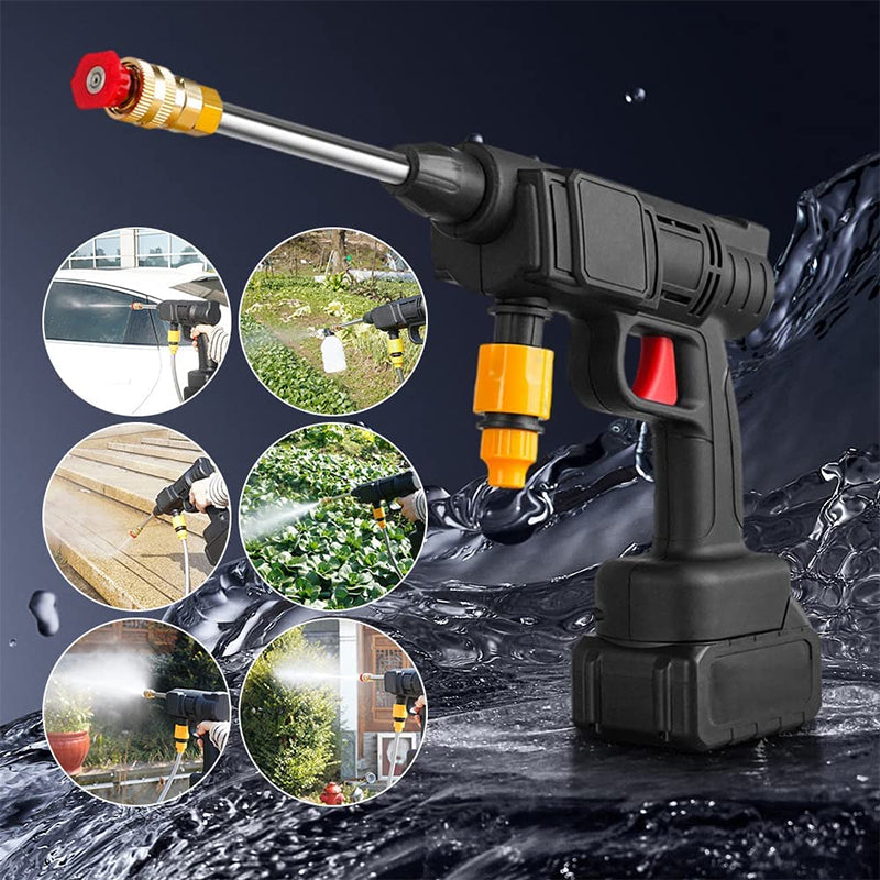 Wireless High-Pressure Spray Gun | Portable Cleaning