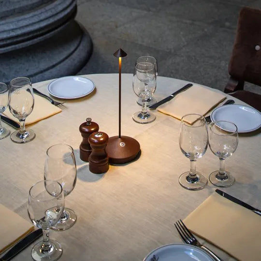 Wireless Table Lamp with Dimmable Light & Waterproof