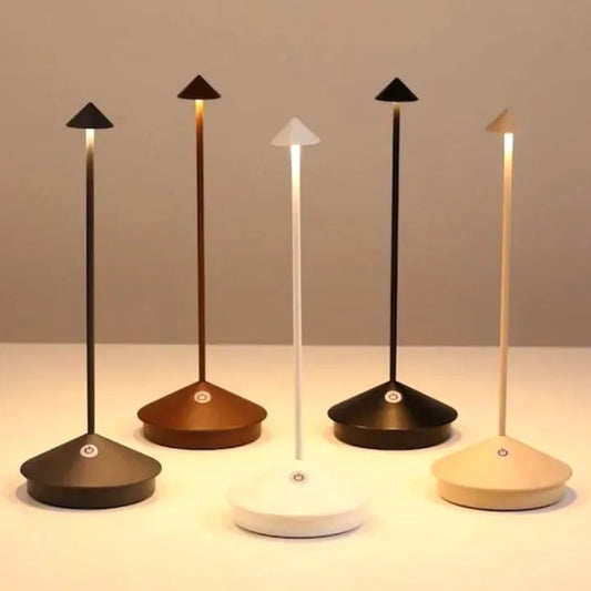 Wireless Table Lamp with Dimmable Light & Waterproof