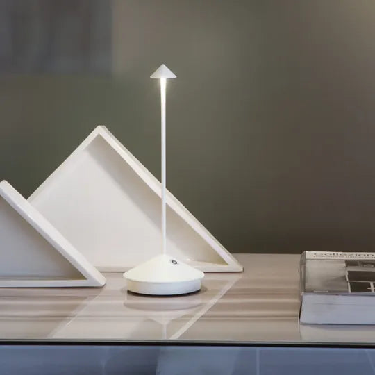 Wireless Table Lamp with Dimmable Light & Waterproof
