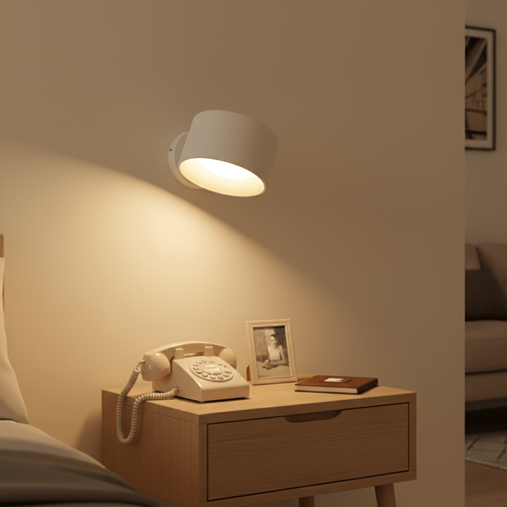 Wireless Wall Light with Remote Control - Nordic Style Home Lamp