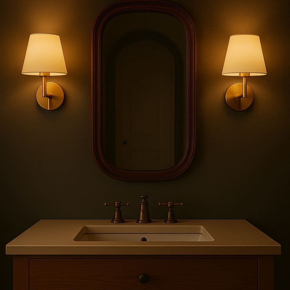 Wireless Wall Sconces with Dimming Capability and Fabric Shade – 3 Color Temperatures, Remote Control, 2 Pieces in a Pack for Bedroom and Hallway