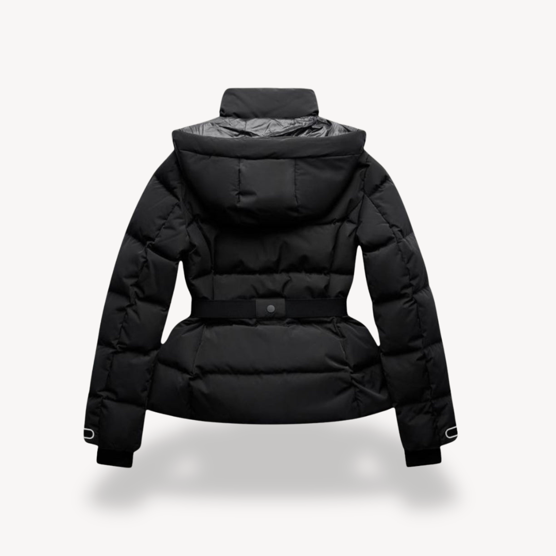Women's Belted Puffer Jacket