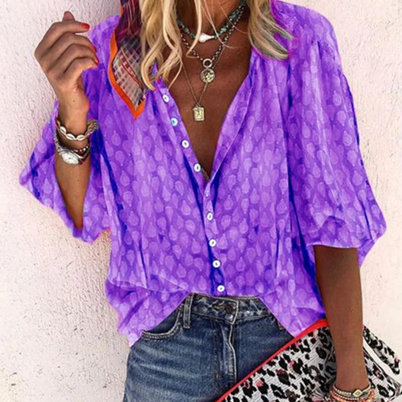 Women's Button-Down Blouse