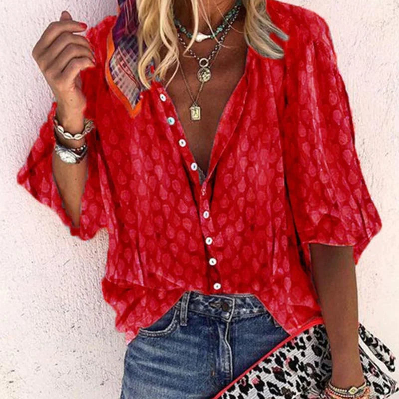 Women's Button-Down Blouse