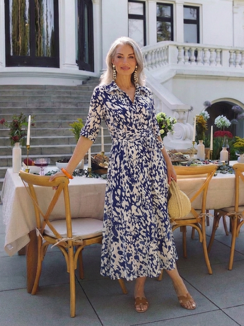 Women's Button-Down Midi Shirtdress