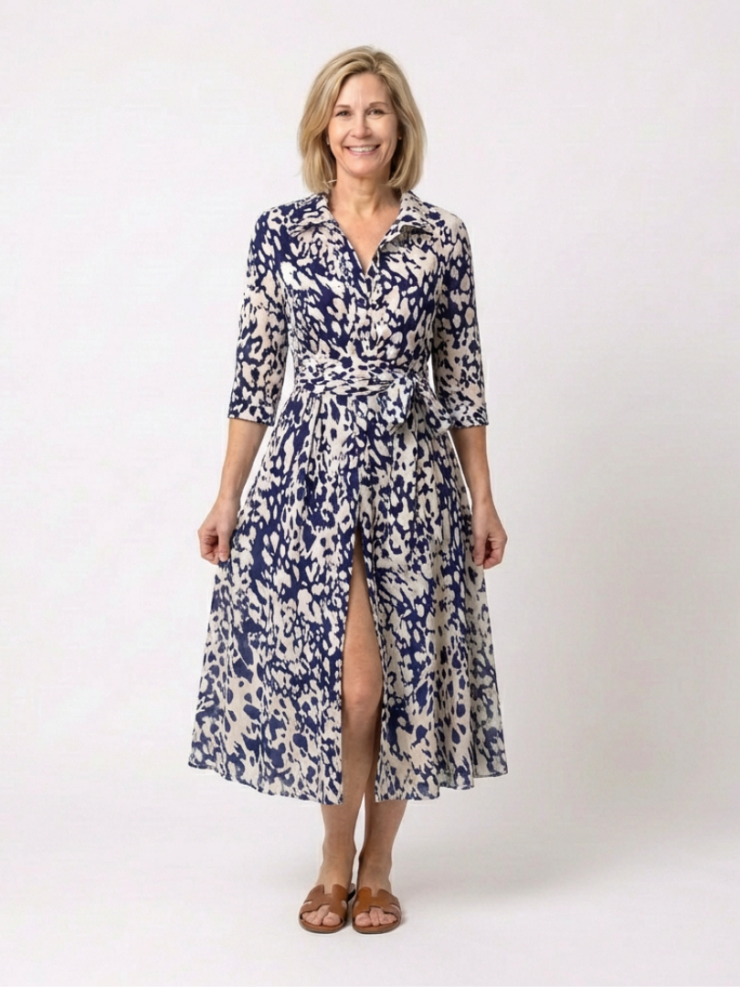 Women's Button-Down Midi Shirtdress