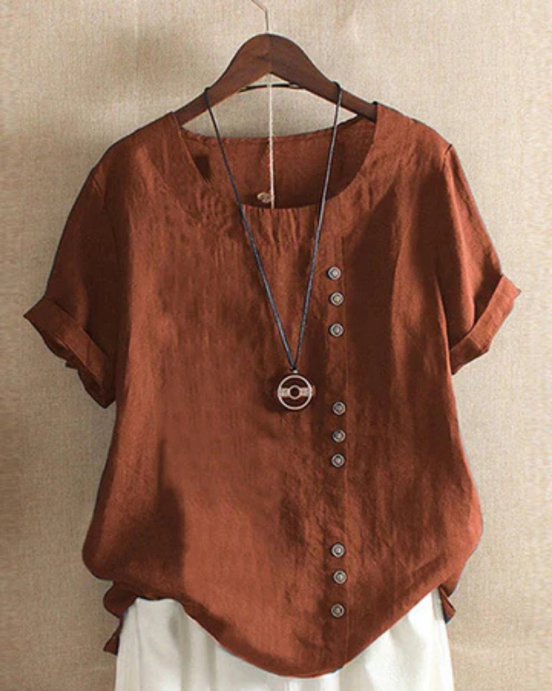 Women's Button-Front Top