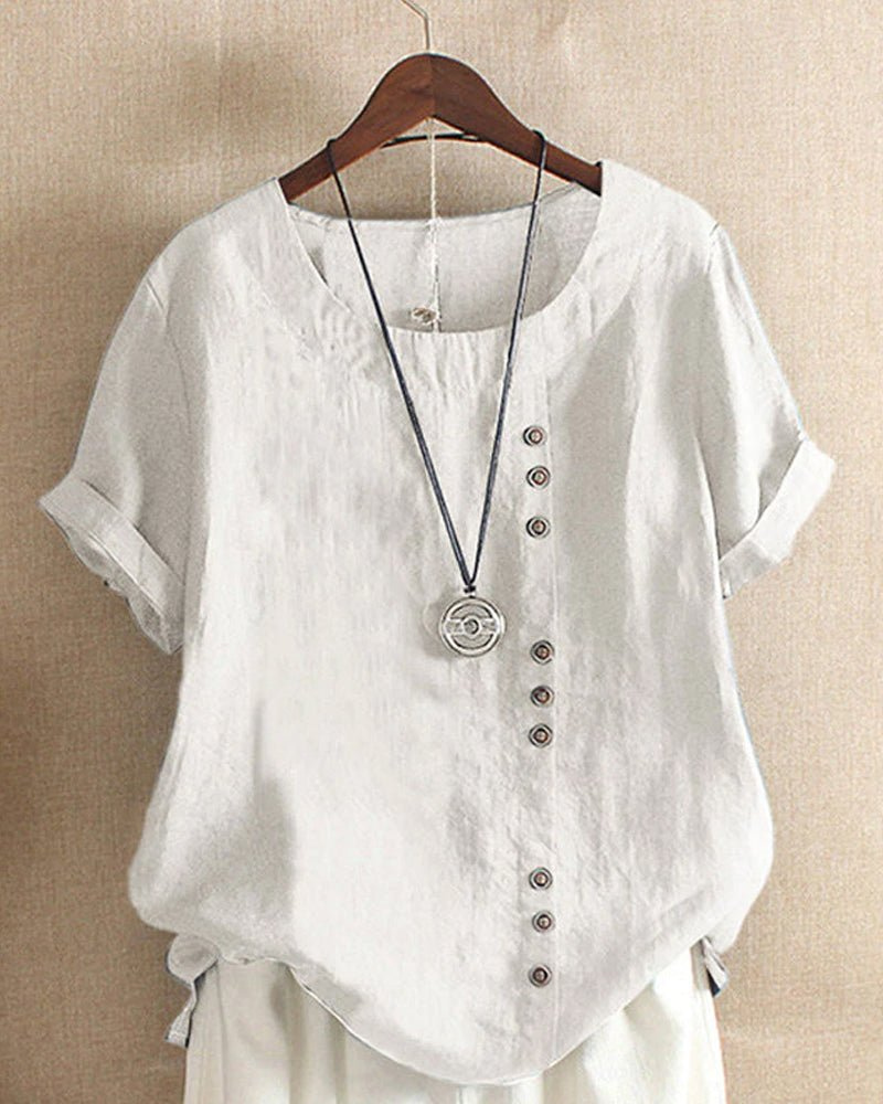 Women's Button-Front Top