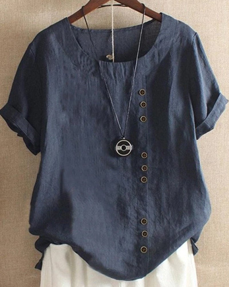 Women's Button-Front Top