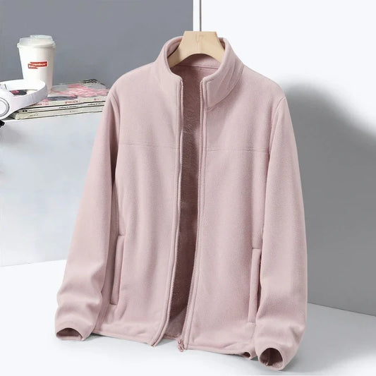 Women's Cozy Fleece Jacket – Lightweight & Warm Outerwear