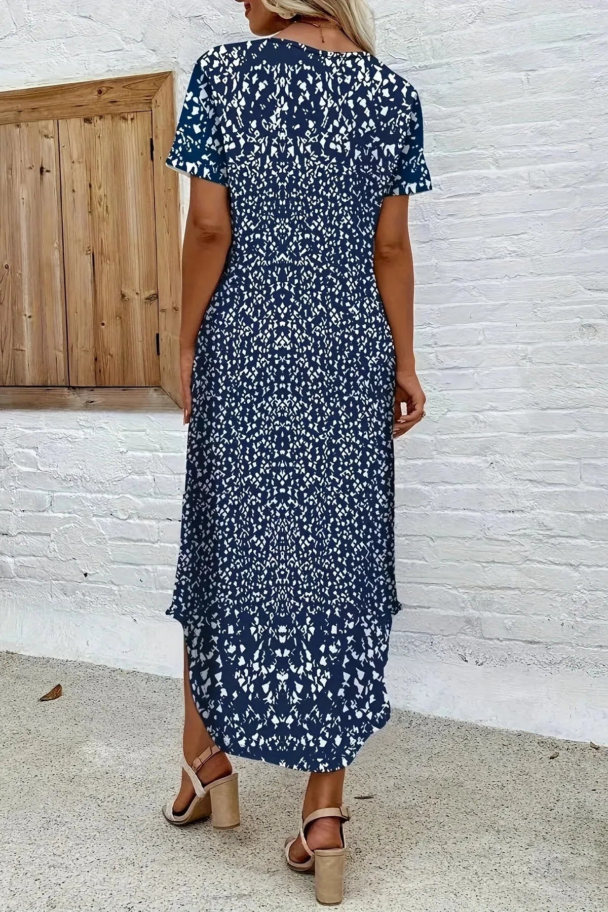 Women's Elegant Floral Maxi Dress