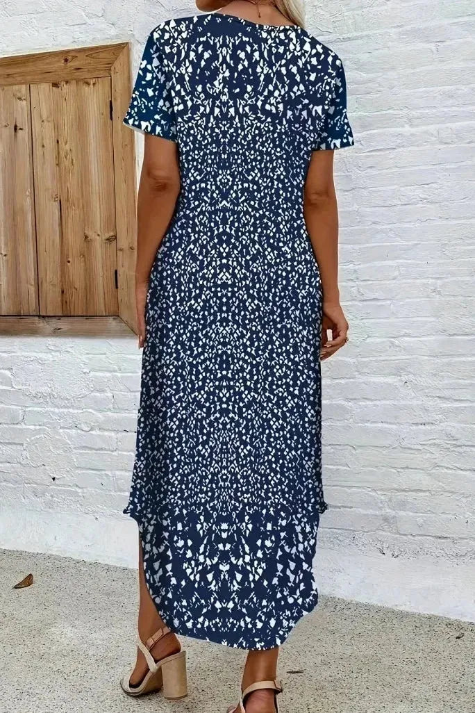 Women's Elegant Floral Maxi Dress