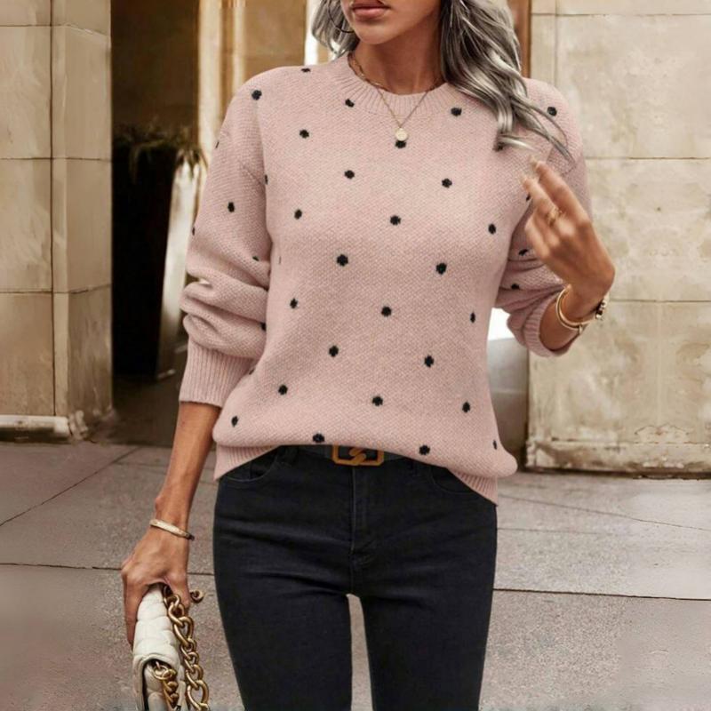 Women's Elegant V-Neck Knit Sweater – Soft and Stylish Pullover